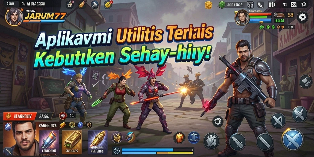 Tampilan antarmuka JARUM77 yang mudah digunakan dan modern.
