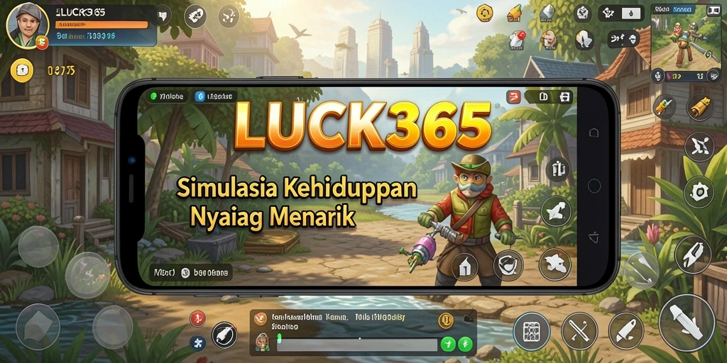 Tampilan gameplay <strong>LUCK365</strong> yang menarik dan penuh warna.
